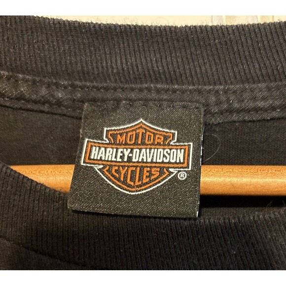 Lot of 2 Harley-Davidson Mens 4XL Black Short Sleeve HD Bar & Shield T-Shirt - Picture 7 of 16